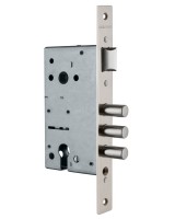 Корпус врезного замка с защёлкой ЗВ 12.11 /123:34/