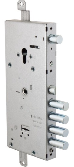 Замок врезной двухсистемный NEW CAMBIO FACILE 57.966.48 (тех. упаковка), ключ 64 мм