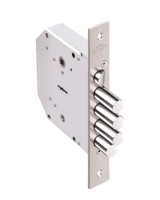 Замок врезной сувальдный с задвижкой и защёлкой Гранит 1.06.41 (правый), 5 кл. /00446/