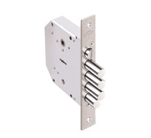 Замок врезной сувальдный с задвижкой и защёлкой Гранит 1.06.41 (правый), 5 кл. /00446/