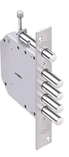 Замок врезной сувальдный с задвижкой Базальт 1.05.02, 5 кл. /00396/