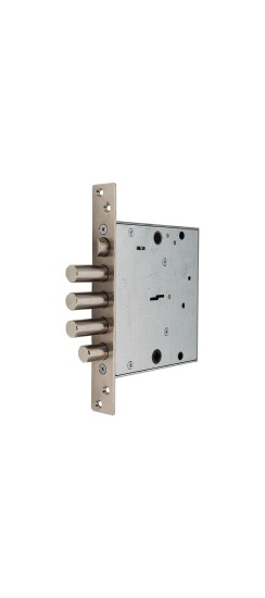 Замок врезной сувальдный с защёлкой ЗВ9 144.0.0, 5 кл. (ключ 60 мм)