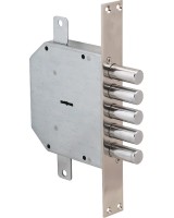 Замок врезной сувальдный 50.798-D (правый), ключ 40 мм, без накл.