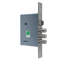 Замок врезной сувальдный с защёлкой ЗВ 30.11, 4 кл. (длинный кл. 71,5 мм) /128:3925/