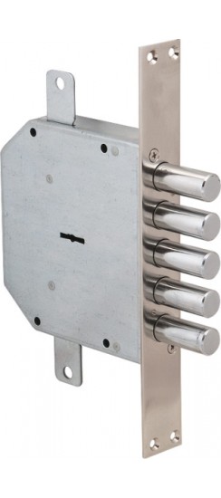 Замок врезной сувальдный 50.798-D (правый), ключ 60 мм, без накл.