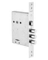 Замок врезной сувальдный с защёлкой ЗВ9-8Г, 5 кл. /87317/