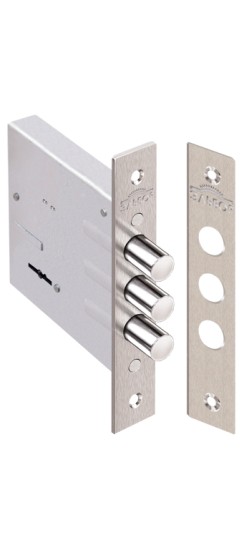 Замок врезной сувальдный Кремень 1.04.02, 5 кл. /02209/