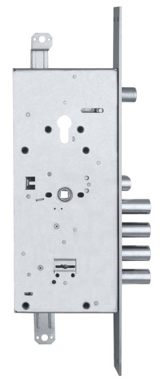 Замок врезной двухсистемный 476 LR перекодируемый SMART LINE АКЦИЯ