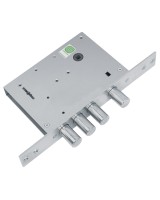 Замок врезной сувальдный с защёлкой ЗВ 30.04, 4 кл. (длинный кл. 59 мм) /123:185:2/