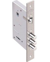 Замок врезной сувальдный с защёлкой Кремень 1.04.27, 5 кл. /00452/