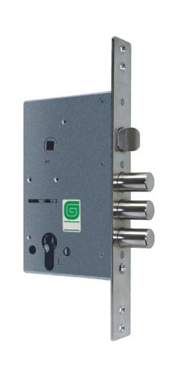 Корпус врезного замка с защёлкой ЗВ 32.11 /123:120/