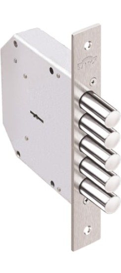 Замок врезной сувальдный Гранит 1.06.01, 5 кл. (длинный ключ)