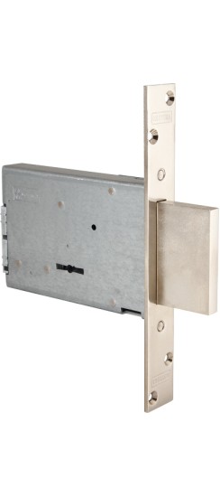 Замок врезной сувальдный 40.701.60 (с отв. планкой, без накладок)