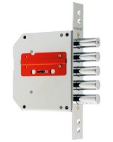 Замок врезной сувальдный ЗВ8-6 ЛК5/15 (лев.), 5 кл. /272224/