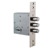 Замок врезной сувальдный ЗВ 50.01, 4 кл. (длинный кл. 59 мм) /123:003/