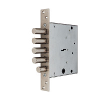 Замок врезной сувальдный с задвижкой ЗВ8 142.0.0, 5 кл.