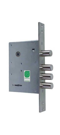 Замок врезной сувальдный с защёлкой ЗВ 30.04, 4 кл. /123:178/