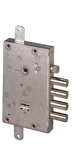 Замок врезной сувальдный с защёлкой NEW CAMBIO FACILE 57.665.48 (тех. упаковка), ключ 44 мм