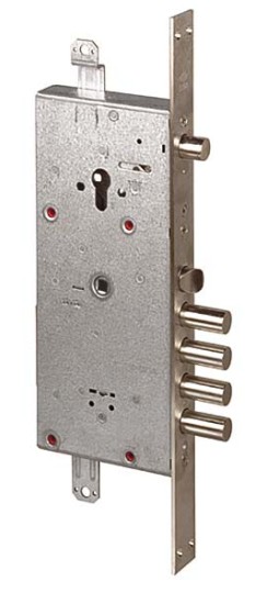 Замок врезной двухсистемный NEW CAMBIO FACILE 57.986.48 (тех. упаковка), ключ 64 мм