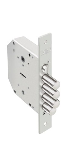 Замок врезной сувальдный с задвижкой и защёлкой RеХ.3.9 (правый), 5 кл.