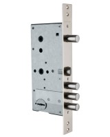 Замок врезной сувальдный с задвижкой и защёлкой ЗВ 50.15, 4 кл. /123:159/