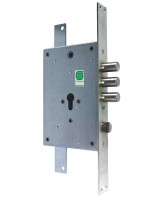 Корпус врезного замка с защёлкой ЗВ 22.12 Т с тягами /123:129/