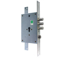 Корпус врезного замка с защёлкой ЗВ 22.12 Т с тягами /123:129/