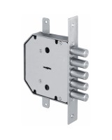 Замок врезной сувальдный GS-SM 002 с тягами, 5 кл.