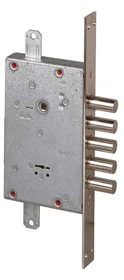 Замок врезной сувальдный NEW CAMBIO FACILE 57.675.48 (тех. упаковка), ключ 44 мм