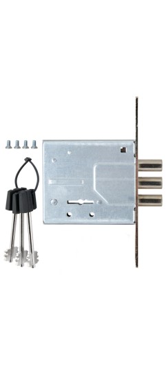 Замок врезной сувальдный ЗВ8-8У/13 (без отв. планки), 3 кл. /76300/