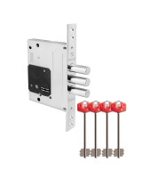 Замок врезной сувальдный TERMO MDV25/S-60.00.3R16 4 key (ключ удл. 120/75 мм)