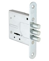 Замок врезной сувальдный ЗВ8-4С/1 (без отв. планки), 3 кл. /76601/