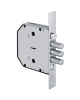 Замок врезной сувальдный с задвижкой и защёлкой GS-SМ 012 (левый), 5 кл.