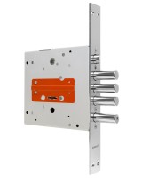 Замок врезной сувальдный с защёлкой ЗВ9-8 МК4/15, 5 кл. /77740/