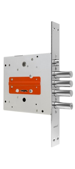 Замок врезной сувальдный с защёлкой ЗВ9-8 МК4/15, 5 кл. /77740/