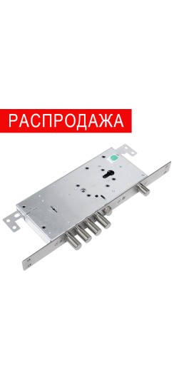 Замок врезной двухсистемный ЗВ 75.14 Т с тягами, 5 кл. /128:4242/