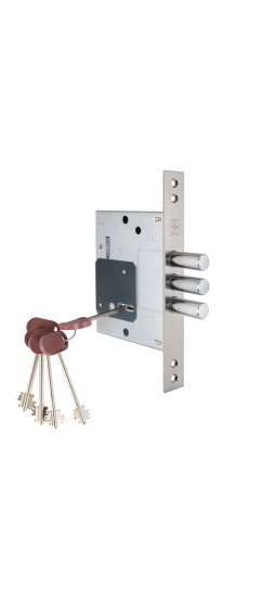 Замок врезной сувальдный Project DP25.170, ключ 50 мм