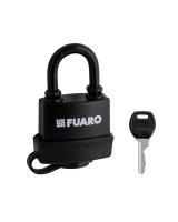 Замок навесной PL-WEATHER-3640 Black 3key (PL-3640) англ.