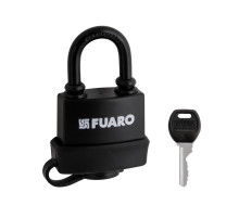 Замок навесной PL-WEATHER-3640 Black 3key (PL-3640) англ.
