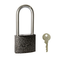 Замок навесной PD-0150-L MS 3 key англ./коробка