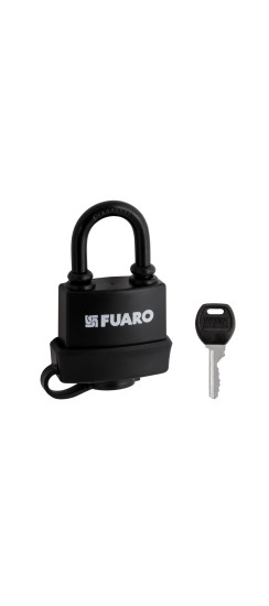Замок навесной PL-WEATHER-3650 Black 3key (PL-3650) англ.