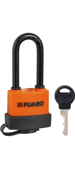 Замок навесной PL-WEATHER-3640 LS 3key (PL-3640 LS) удл. дужка, англ./блистер