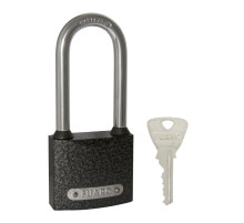 Замок навесной PL-UNI-0163-L (PL-01-63-L) 3key англ. /блистер