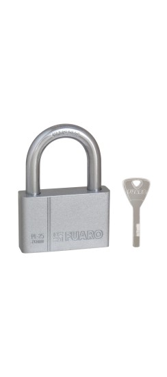 Замок навесной PL-PROTEC-2570 4 fin key (PL-2570) фин. /блистер