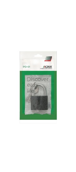 Замок навесной PD-0150 (PD-01-50) 3 key англ.