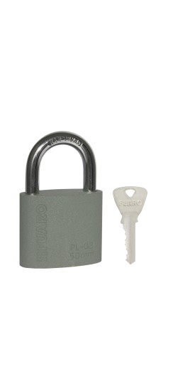 Замок навесной PL-PROTEC-0250 3key (PL-02-50) англ. /блистер