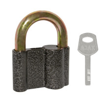 Замок навесной PD-4080 (PD-40-80) 3 fin key /коробка