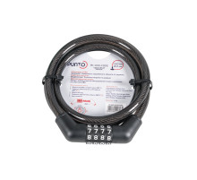 Замок тросовый PK-BIKE-1010-CODE (10х1000) /подвес