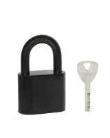 Замок навесной PL-WEATHER-1540 Black 4 fin key ( PL-15-40) диск. /блистер