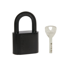 Замок навесной PL-WEATHER-1540 Black 4 fin key ( PL-15-40) диск. /блистер